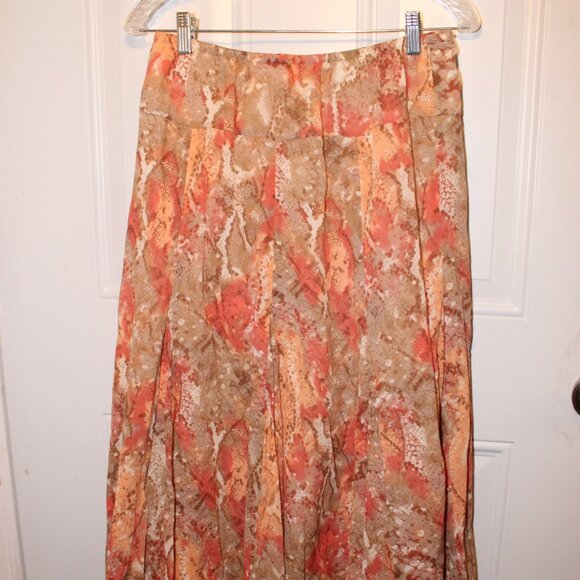 Ruby Rd. Pleated Full Broomstick Skirt - Picture 2 of 5